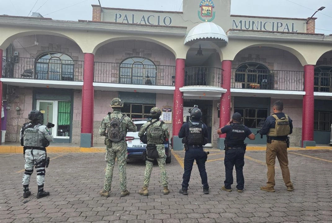 Tras el ataque se desplegó un dispositivo de seguridad en la zona. Foto 