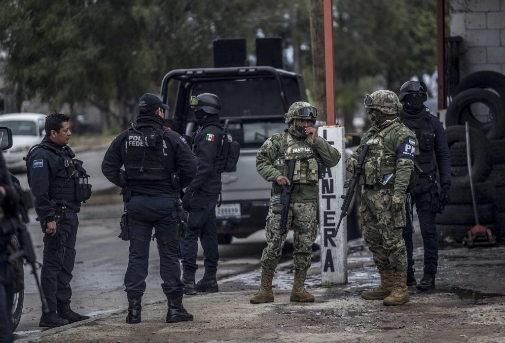 Operativo policiaco en Tijuana, BC. Foto Cuartoscuro/ archivo