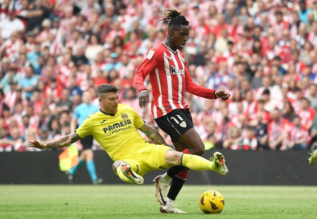 Athletic de Bilbao y Villarreal empataron 1-1 en la fecha 31 de La Liga. Foto Afp 