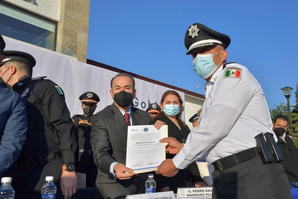 El estudio señala que dicho municipio es el que tiene mejor percepción en materia de seguridad. Foto La Jornada