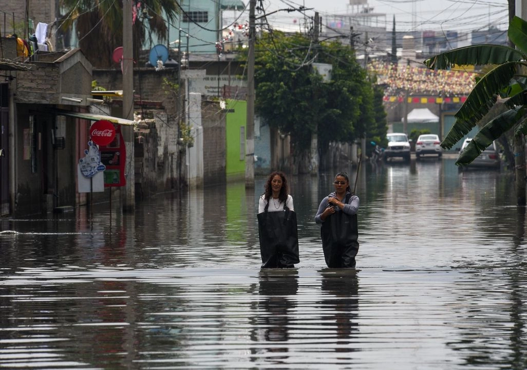 El municipios de Chalco, Edomex, fue uno de los más afectados por inundaciones la temporada de lluvias del año pasado. Foto 