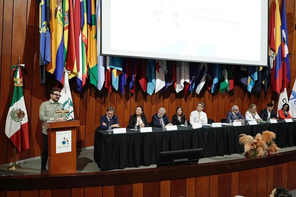 El IMSS encabezó la 1ª Reunión Internacional sobre Cáncer Infantil. Foto tomada de la cuenta de X 