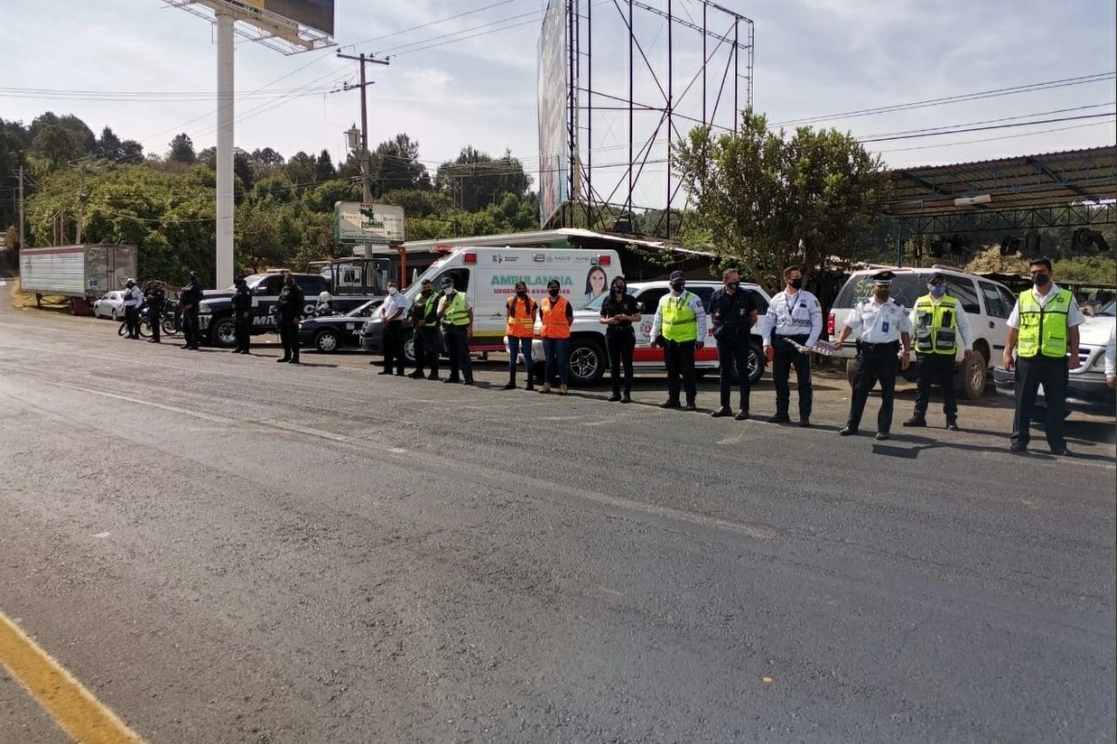 Protección Civil del Michoacán implementó un operativo de vigilancia e inspección no sólo en carreteras sino en balnearios y centros recreativos. Foto tomada del Twitter de @SdeGobMich / Archivo