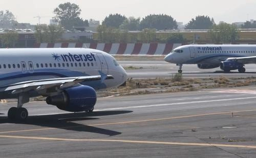 Los vuelos de Interjet implicaron un factor de ocupación promedio de 89 por ciento. Foto Carlos Ramos Mamahua /Archivo