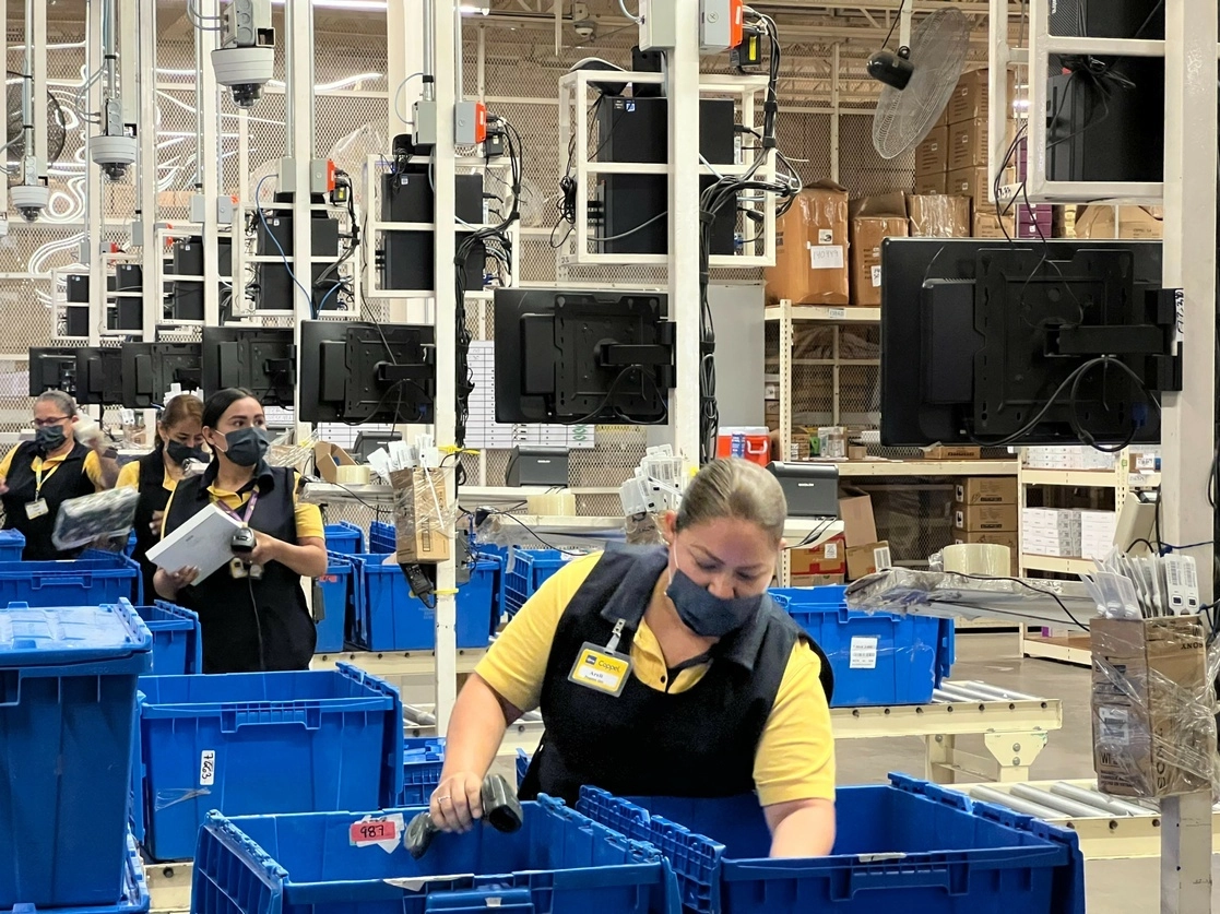 Centro de distribución de Coppel en Culiacán, Sinaloa. Foto Alejandro Alegría / Archivo
