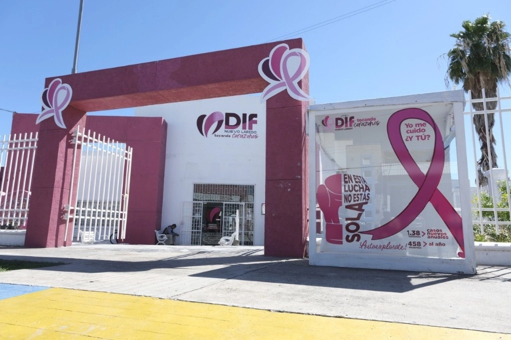 Instalaciones del DIF en Nuevo Laredo, Tamaulipas. Foto tomada de X.