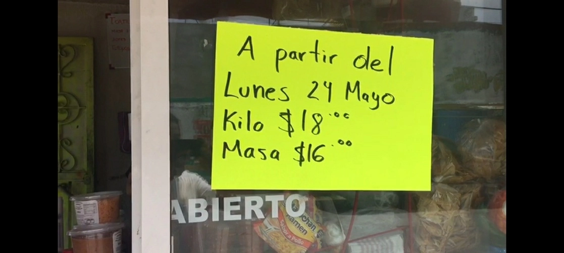 Tortillería en este municipio. Foto 'La Jornada' 
