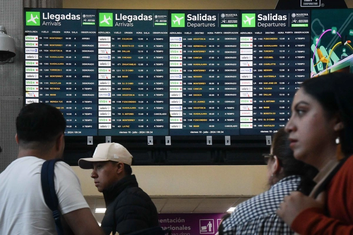En el séptimo mes de 2025, los turistas fronterizos que ingresaron al país, en automóvil o a pie, fueron un millón 816 mil 599, 10.3 por ciento superior a la de julio del año anterior. Foto 