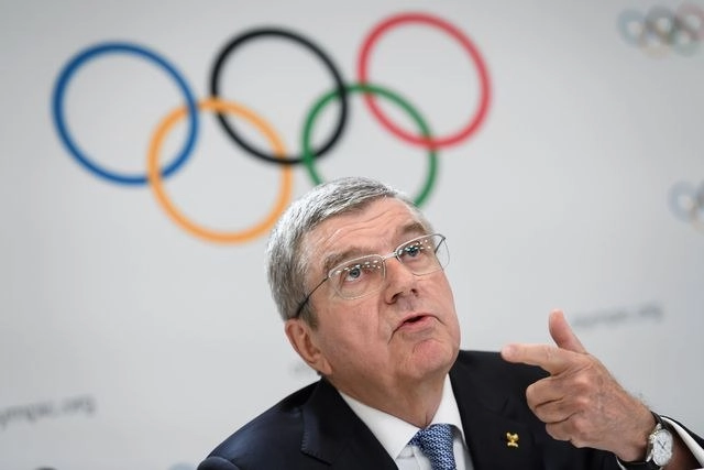 Thomas Bach, presidente del Comité Olímpicoi Internacional. Foto Afp