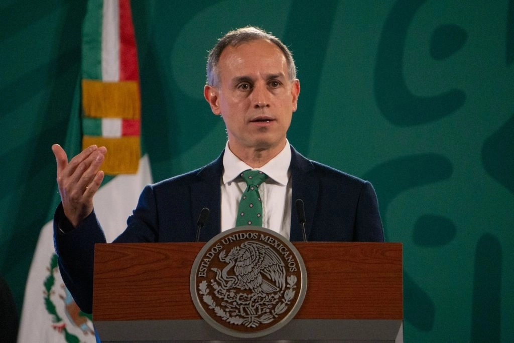 El subsecretario de Prevención y Promoción de la Salud, Hugo López-Gatell durante conferencia matutina el pasado  29 de junio de 2021. Foto Pablo Ramos