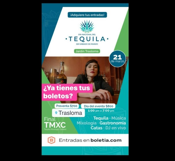 Imagen tomada de la cuenta de Facebook de la Cámara Nacional de la Industria Tequilera