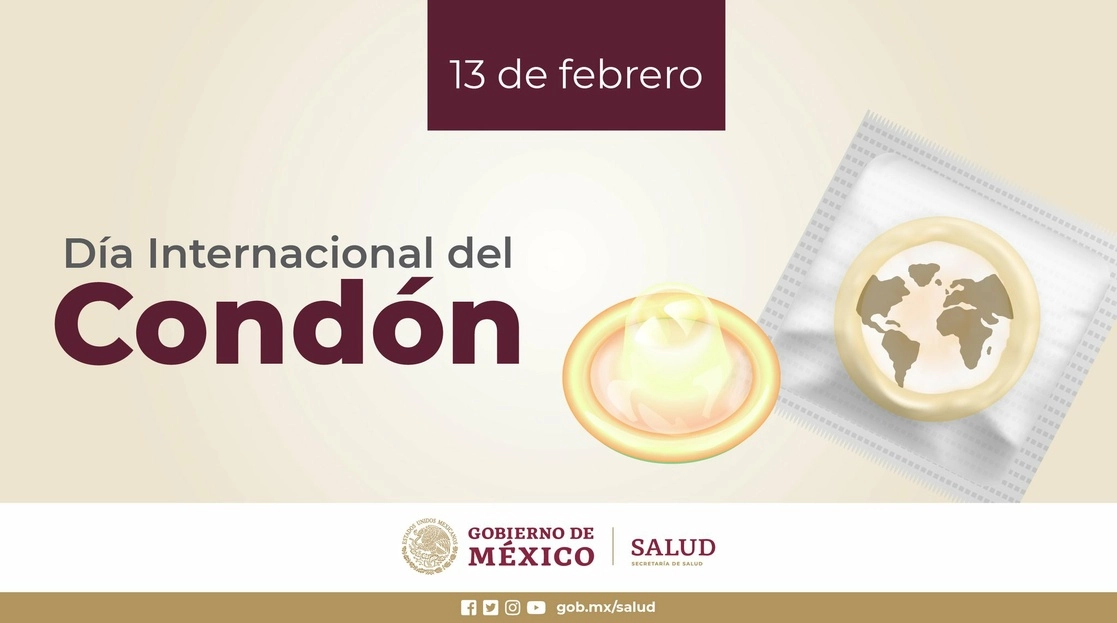 La Secretaría de Salud se sumó a la conmemoración del “Día Internacional del Condón 2021” con el lema #SiempreCondón, que promueve el uso correcto y consistente de este método. Imagen Twitter @SSalud_mx