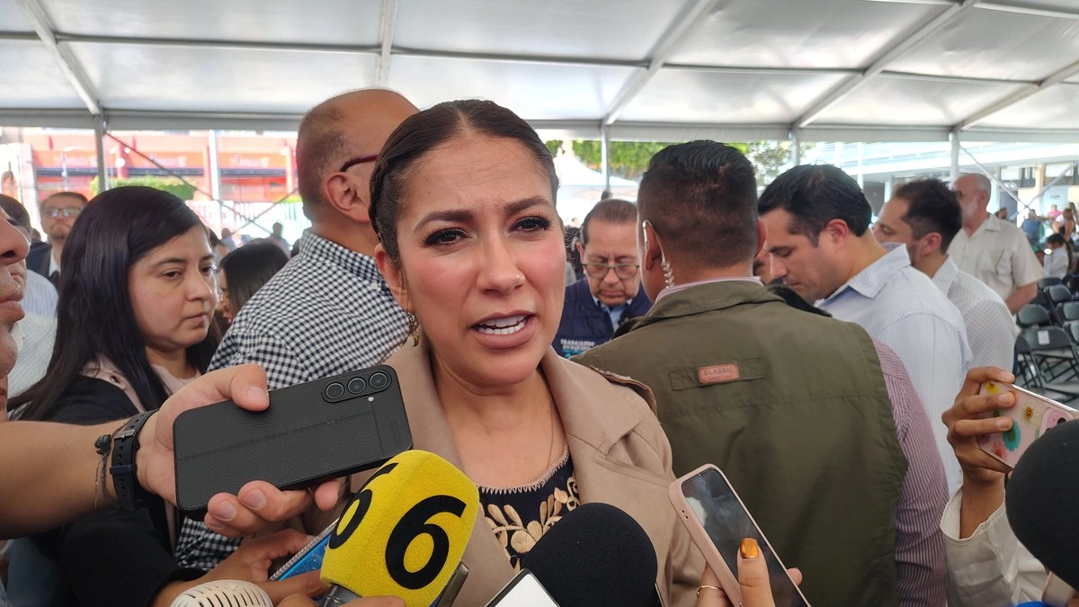 La gobernadora panista de Guanajuato, Libia García Muñoz Ledo, propuso en la Ley de Ingresos de 2026 con aumentos a trámites y servicios que rebasan el 200 por ciento. Foto