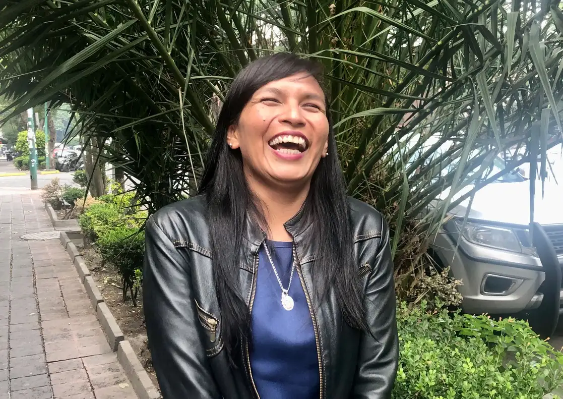 La secretaria general del SINTTIA resalta en la entrevista con ‘La Jornada’: “obtuvimos el contrato colectivo de la planta en Silao porque nos organizamos y comenzamos a defendernos”. Foto Arturo Cano