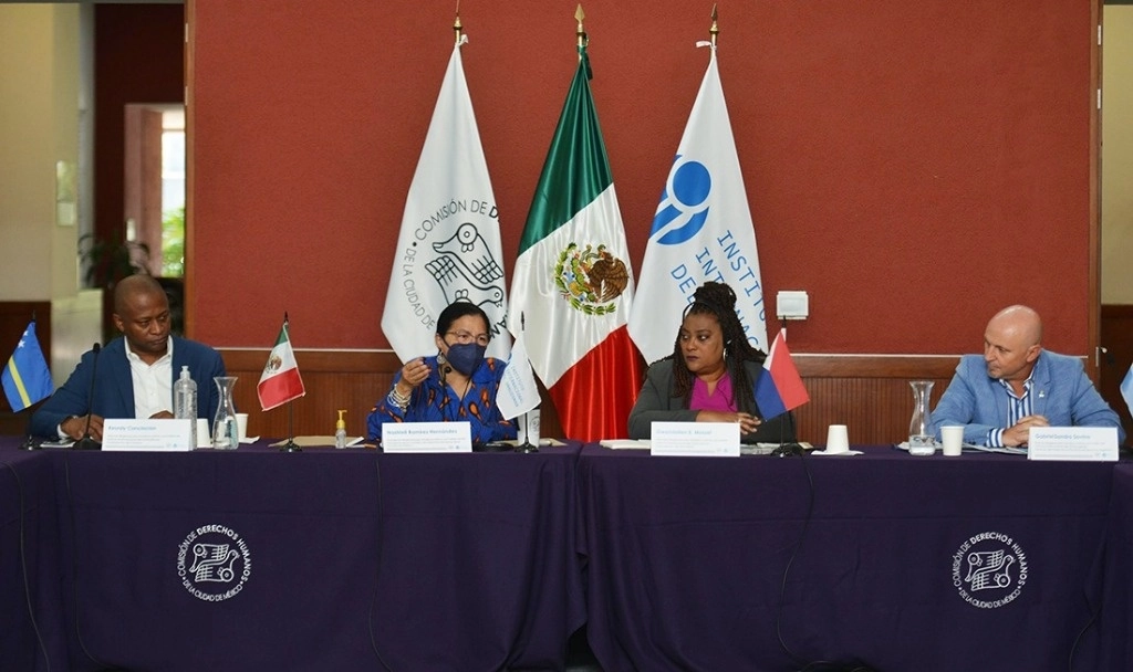 La presidenta de la CDHCM, Nashieli Ramírez, reconoció que aún quedan resabios de la práctica de la tortura en contra de las personas privadas de la libertad. Foto tomada de X @CDHCMX