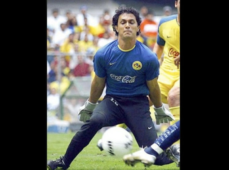 El ex futbolista, Adolfo Ríos durante su paso por el América. Foto Twitter @adorri25
 