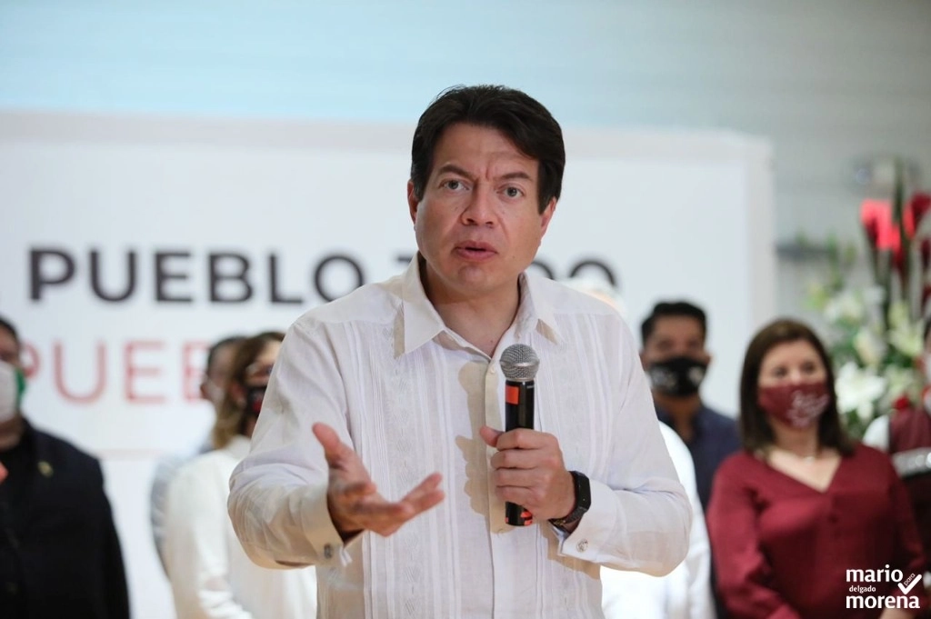 Mario Delgado en imagen tomada de su twitter