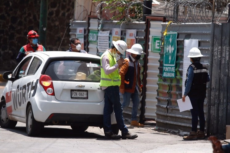 La Canacintra prevé un aumento en el ausentismo laboral por el miedo de los trabajadores a contagiarse de Covid-19. Foto Cristina Rodríguez/Archivo