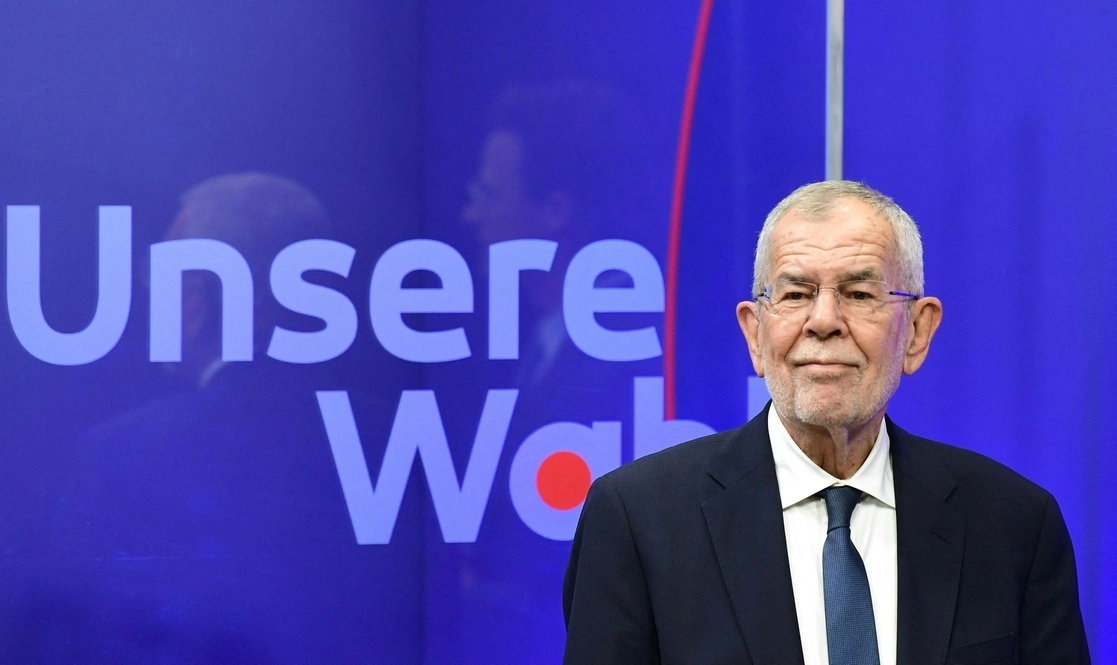 El presidente de Austria, Alexander Van der Bellen se perfila para un segundo mandato consecutivo. Foto Afp