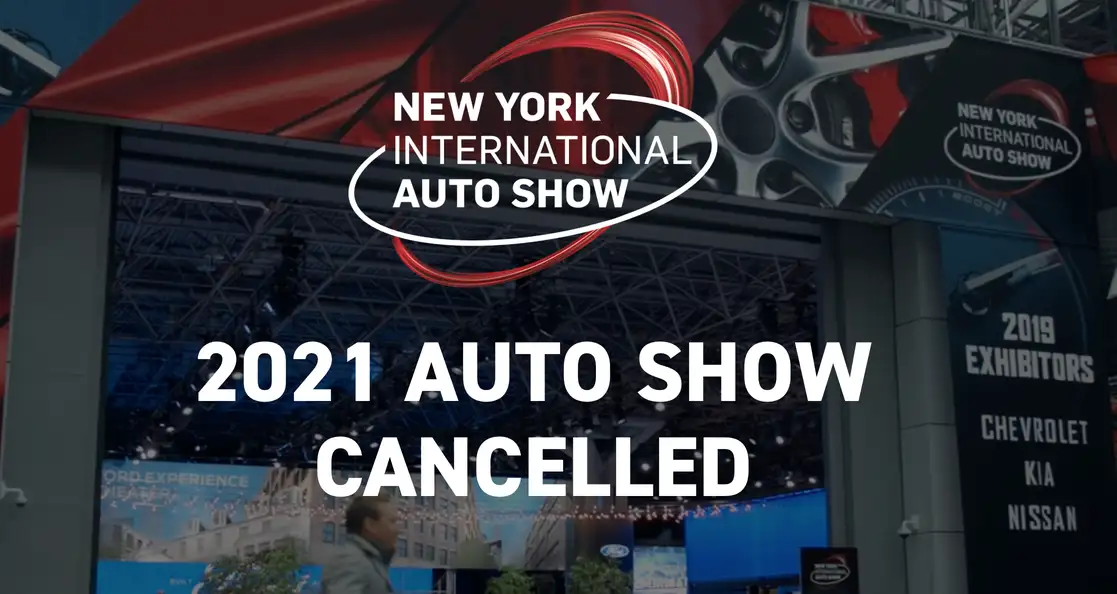 El Auto Show de Nueva York, a celebrarse en agosto de 2021, fue cancelado por variante Delta de COVID-19. Foto Sitio Web NYAS