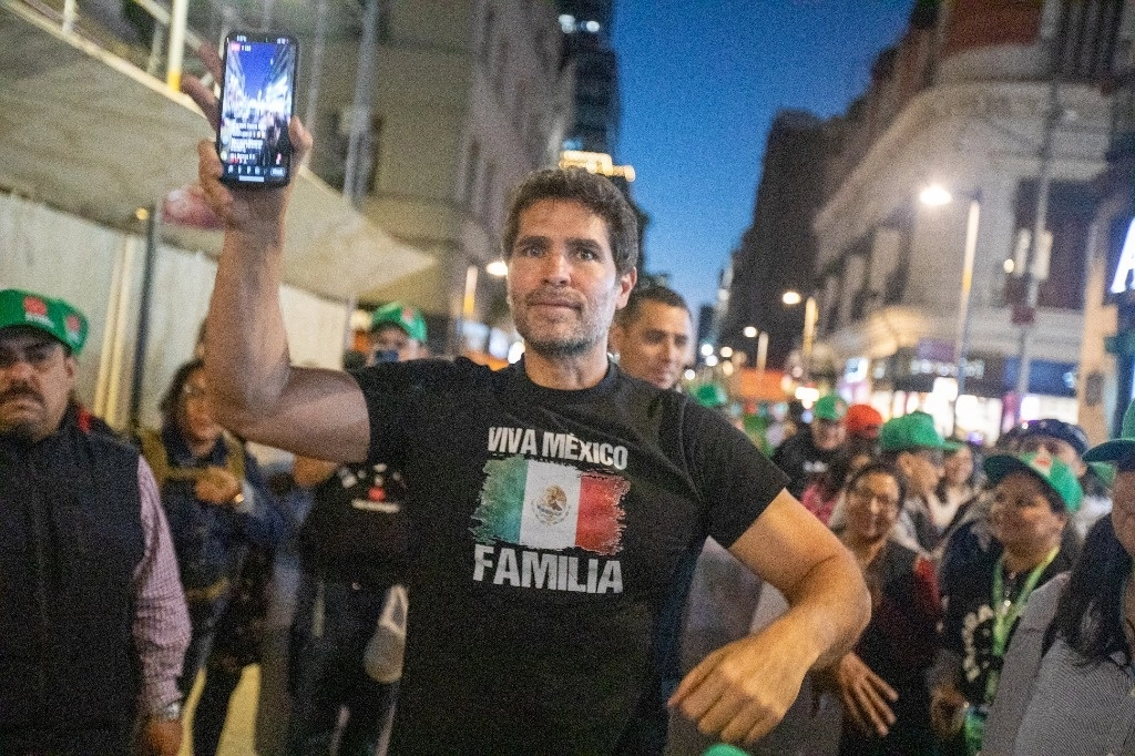 El aspirante a la candidatura independiente a la presidencia, Eduardo Verástegui en imagen de archivo. Foto Pablo Ramos