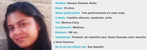 Roxana Dávalos, una de las jóvenes.  Foto La Jornada