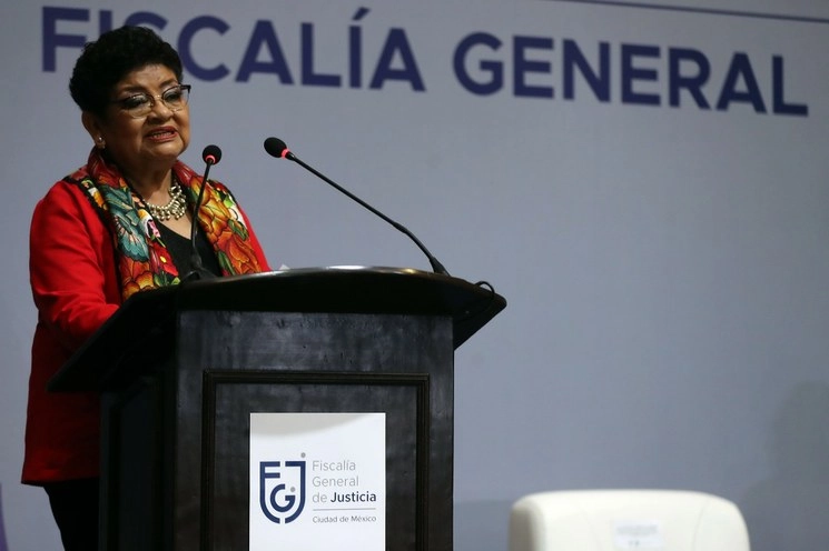 Ernestina Godoy, titular de la FJG-CDMX. Foto José Antonio Lopéz/ Archivo