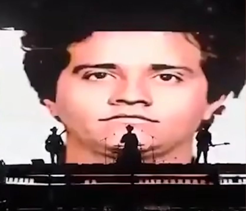 Autoridades de Jalisco denunciaron penalmente la exhibición de fotos de Nemesio Oseguera ‘El Mencho’ durante concierto  de Los Alegres del Barranco. Foto 