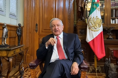 El presidente López Obrador difundió un video donde destacó la experiencia del subsecretario Seade para ocupar el cargo en el organismo mundial. Foto tomada del Twitter de @lopezobrador_