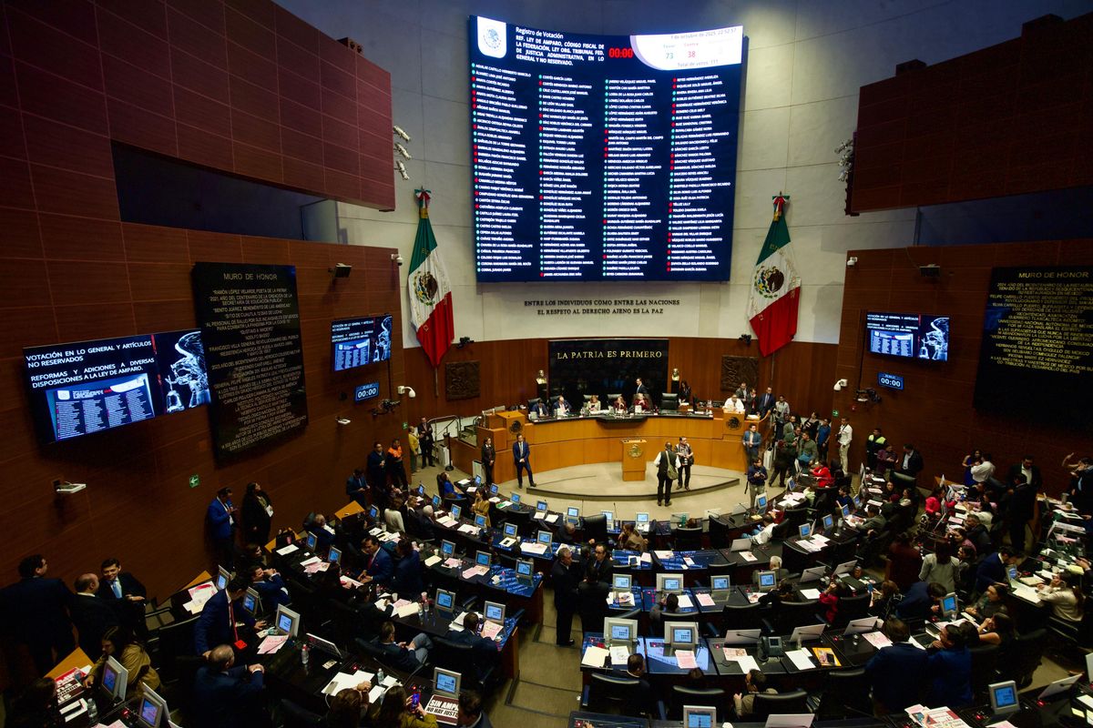 Senado de México Aprueba Polémica Reforma a la Ley de Amparo Impulsada por Sheinbaum