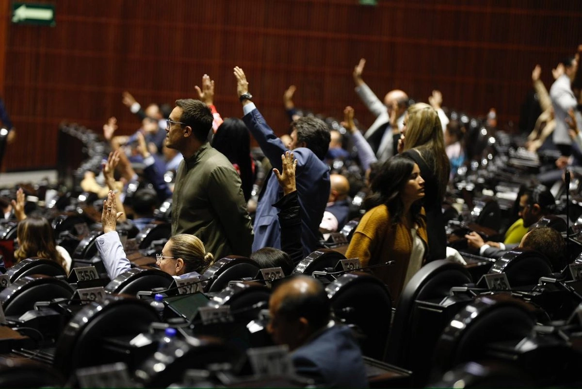 Luego de nueve horas de debate, los diputados federales aprobaron las reservas, presentadas por Reginaldo Sandoval, del Partido del Trabajo (PT), a nombre de su bancada, Morena y el Verde. Foto