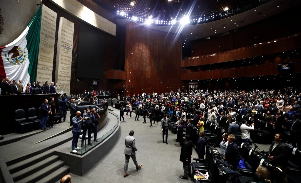 Sesión en la Cámara de Diputados, en imagen de ayer. Foto Víctor Camacho