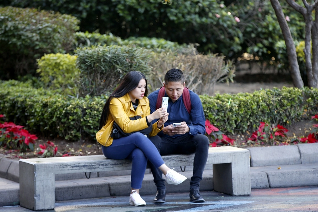 La red internet gratuito en la CDMX tienen en promedio 13 millones de usuarios. Foto José Antonio López 