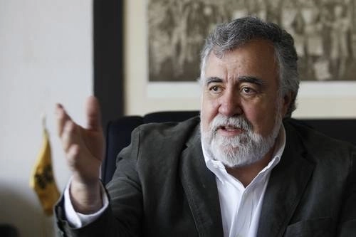 El subsecretario de Derechos Humanos, Población y Migración de la Secretaría de Gobernación, Alejandro Encinas en imagen de archivo. Foto Yazmín Ortega
