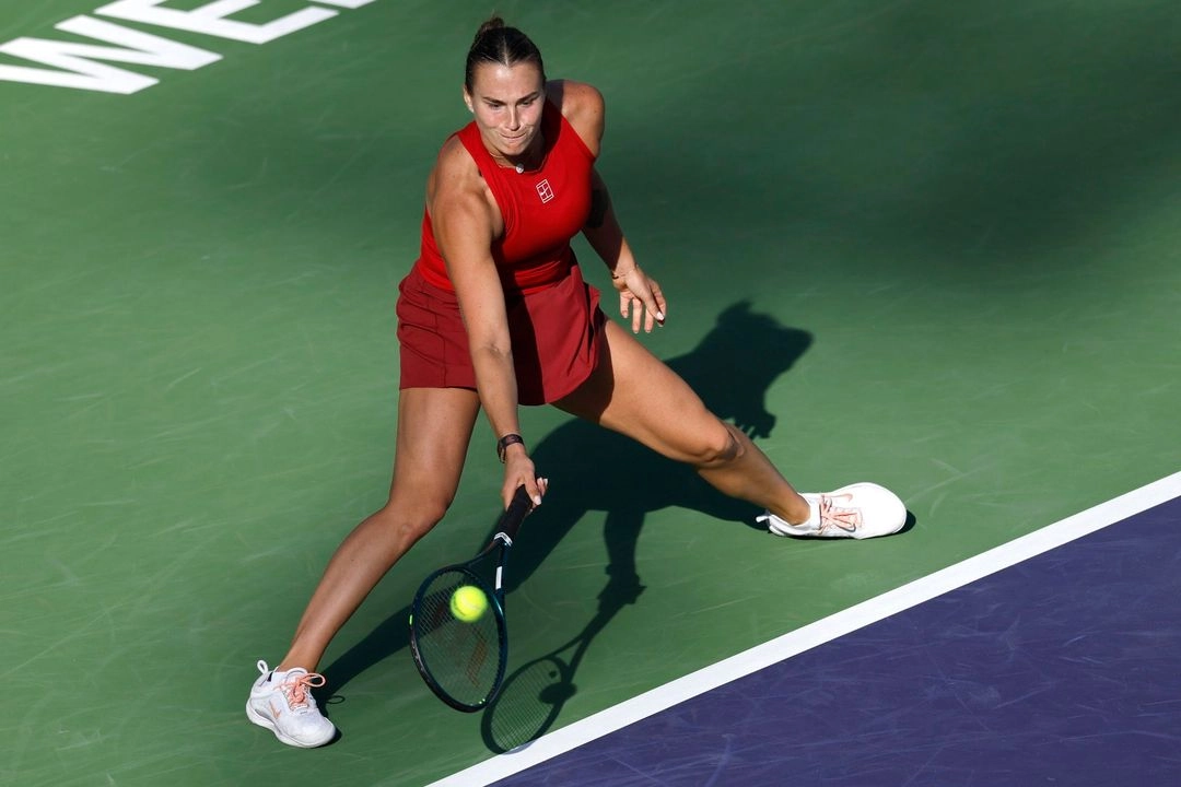 La ganadora de tres títulos de Grand Slam sólo requirió de 72 minutos para meterse entre las ocho mejores de Indian Wells, uno de los pocos grandes torneos de pista dura que se le resisten.