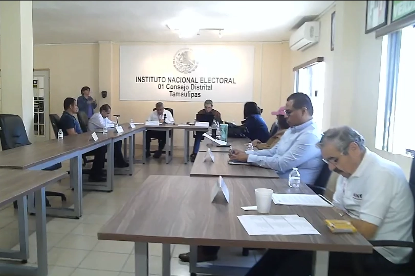  A partir del 15 de mayo comenzarán los simulacros electorales para reforzar la capacitación. Imagen tomada del video compartido en redes sociales 