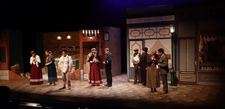 Función de "Albert Herring" de Solistas Ensamble de Bellas Artes, en el Teatro Julio Castillo. Foto de Twitter @ChristianGohmer