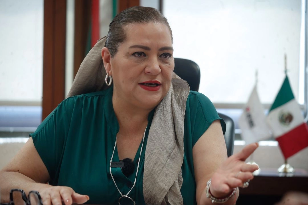La presidenta del Instituto Nacional Electoral, Guadalupe Taddei. Foto 