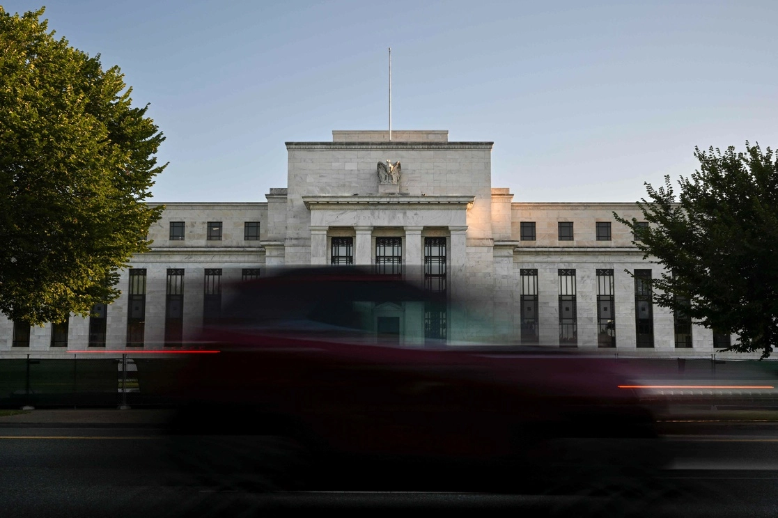 Edificio de la Reserva Federal de Estados Unidos, el 18 de agosto de 2022. Foto Afp