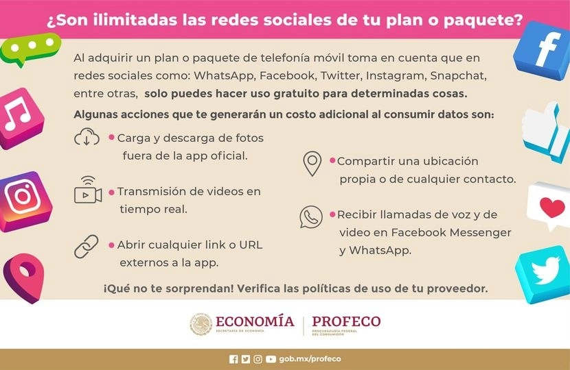 Recomendaciones de Profeco en el sector telecomunicaciones