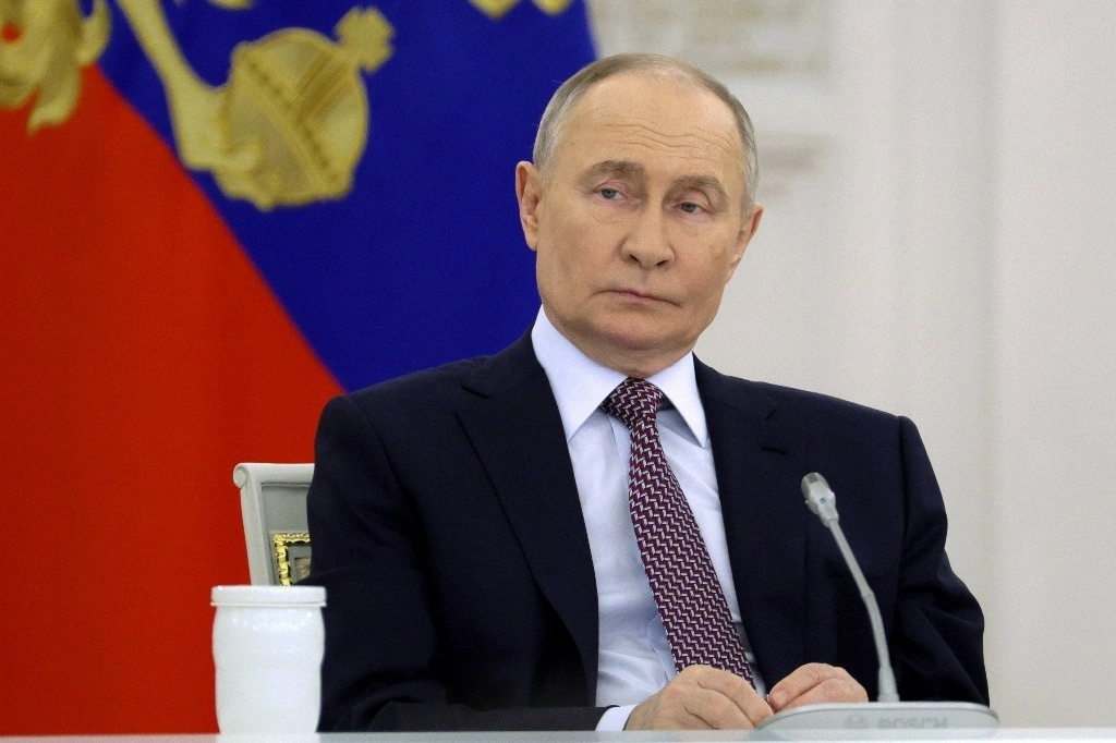 El presidente exhibió su agudo sarcasmo y la seguridad del fulgurante futuro de Rusia como uno de los hacedores del nuevo orden mundial tripolar. Foto Ap 