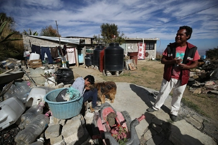 Entre 2018 y 2022 la pobreza en México se ha reducido en cinco puntos porcentuales. Foto Yazmín Ortega Cortés / Archivo 