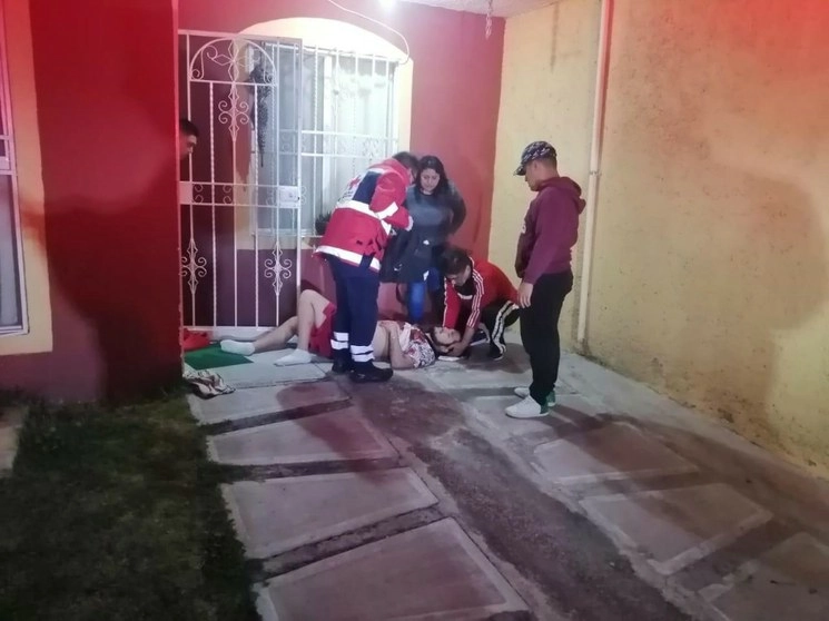 Tres muertos y cuatro heridos dejó la balacera registrada la madrugada de este domingo en Tizayuca. Foto Juan Ricardo Montoya