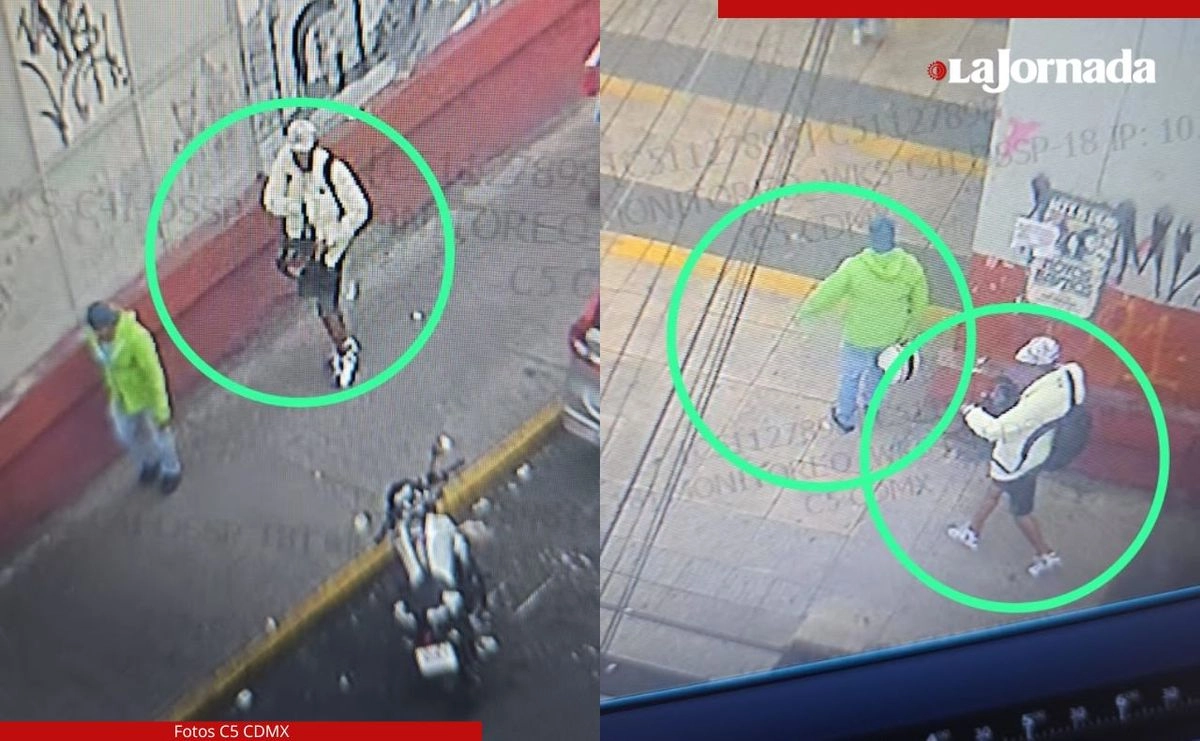 Los asaltantes lograron escapar al ingresar al Metro, en la estación Allende. Foto