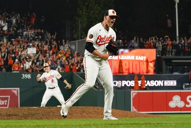 Baltimore, instalado en sus primeros playoffs desde 2016, se afianzó en la cima de la Liga Americana con un triunfo 2-0 ante los Medias Rojas de Boston. Foto Ap