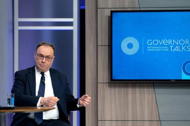 Andrew Bailey, gobernador del Banco de Inglaterra. Foto Afp