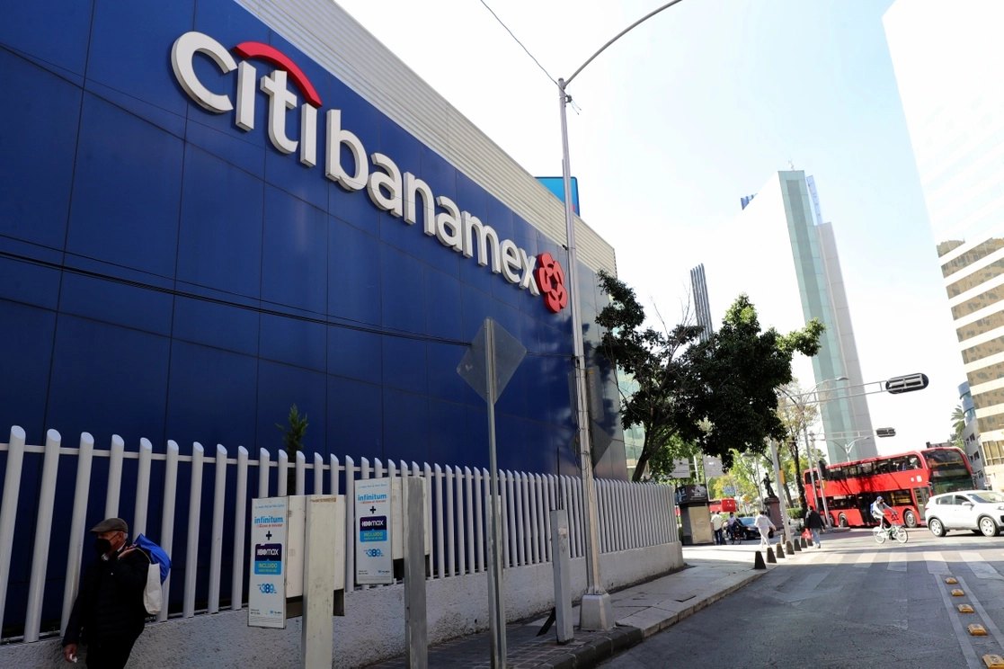 Sucursal de de Citibanamex en la Ciudad de México. Foto Roberto García Ortiz / Archivo