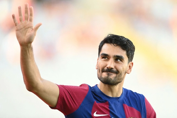 Esta venta permite al Barça generar los ingresos suficientes para inscribir en la Liga a sus últimos fichajes como el alemán Ilkay Gundogan (en la imagen de archivo), y renovaciones como la de Ronald Araújo. Foto Afp