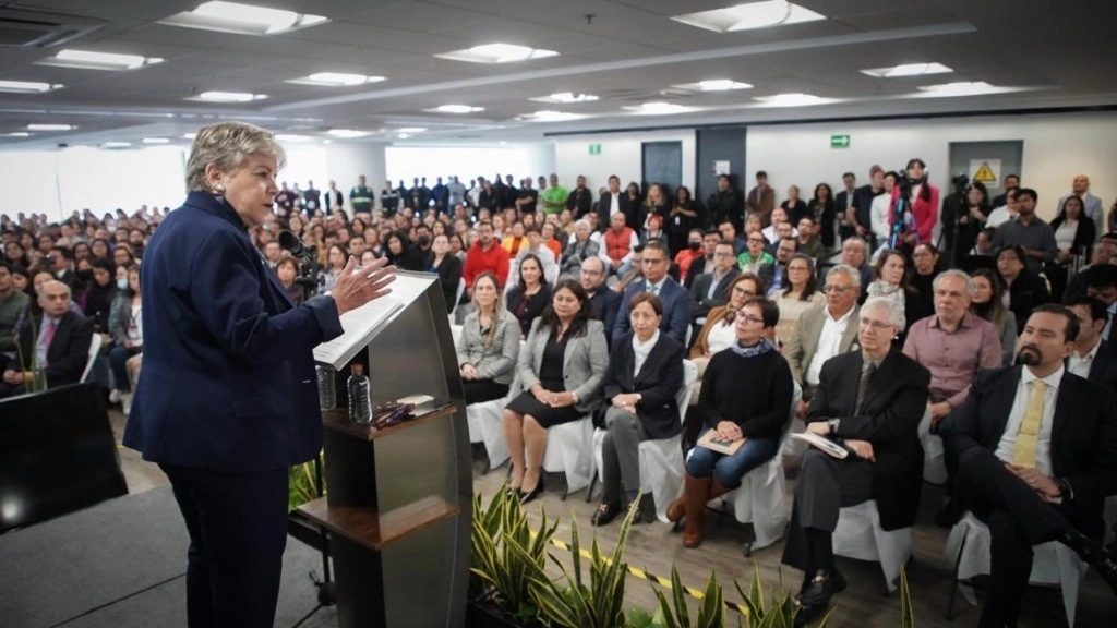 La titular de la Semarnat dio a conocer su decálogo de principios para proteger nuestra biodiversidad. Foto 'La Jornada'