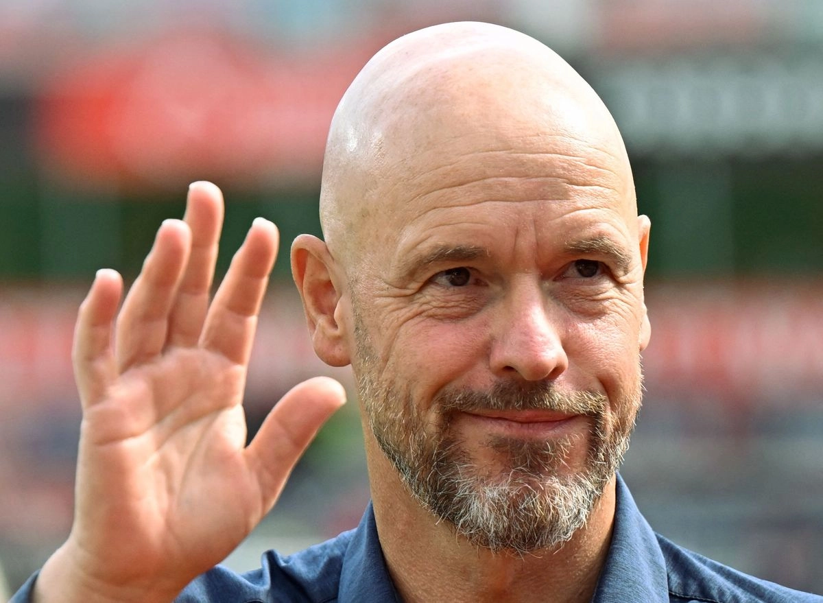 El Bayer Leverkusen anunció la destitución de su entrenador Erik Ten Hag. "La decisión no fue fácil para nosotros. Nadie quería dar este paso", declaró Simon Rolfes, director deportivo. Imagen del 23 de agosto de 2025. Foto 